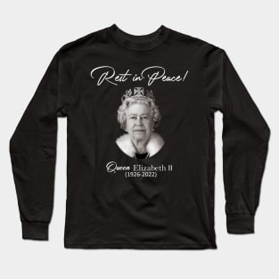 Rest in Peace Queen Elizabeth II Exclusive Long Sleeve T-Shirt